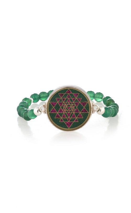 Enlightened Bracelet Green Onyx and Malachite