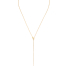 Breeze Necklace Ruby Gold