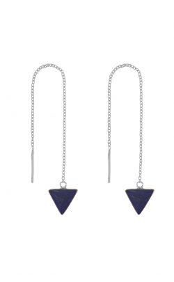 Immersion Earring Lapis Silver
